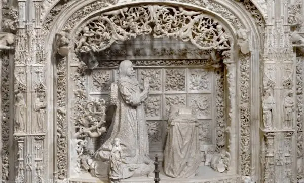 Sepulcro del infante Alfonso de Castilla en la Cartuja de Miraflores