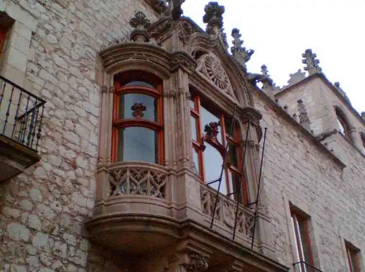 Detalle exterior de la Casa del Cordón