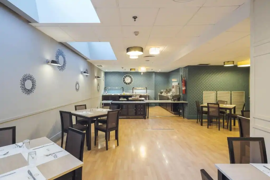 Cafetería del Hotel Rice Bulevar en Burgos