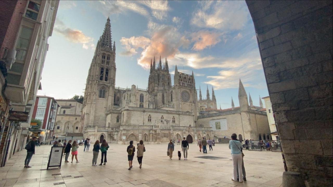 Catedral de Burgos al atardecer